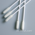 Wit PP Stick Open-Cell Round Foam Swab Sample